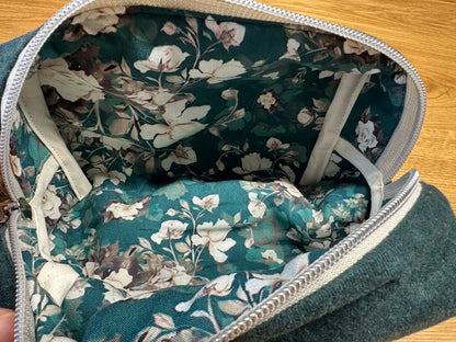 Kosmetiktasche - grün Gr. M