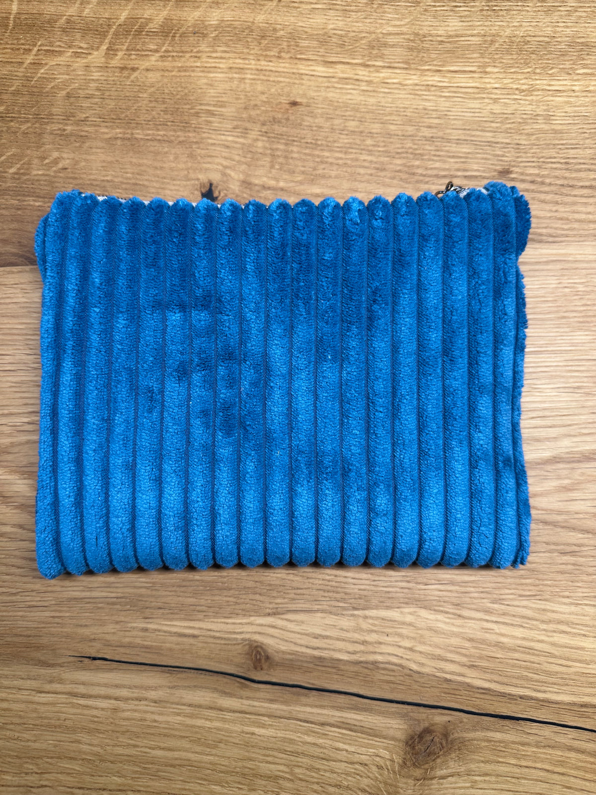 Kosmetikmäppchen blau mit silber Gr.*