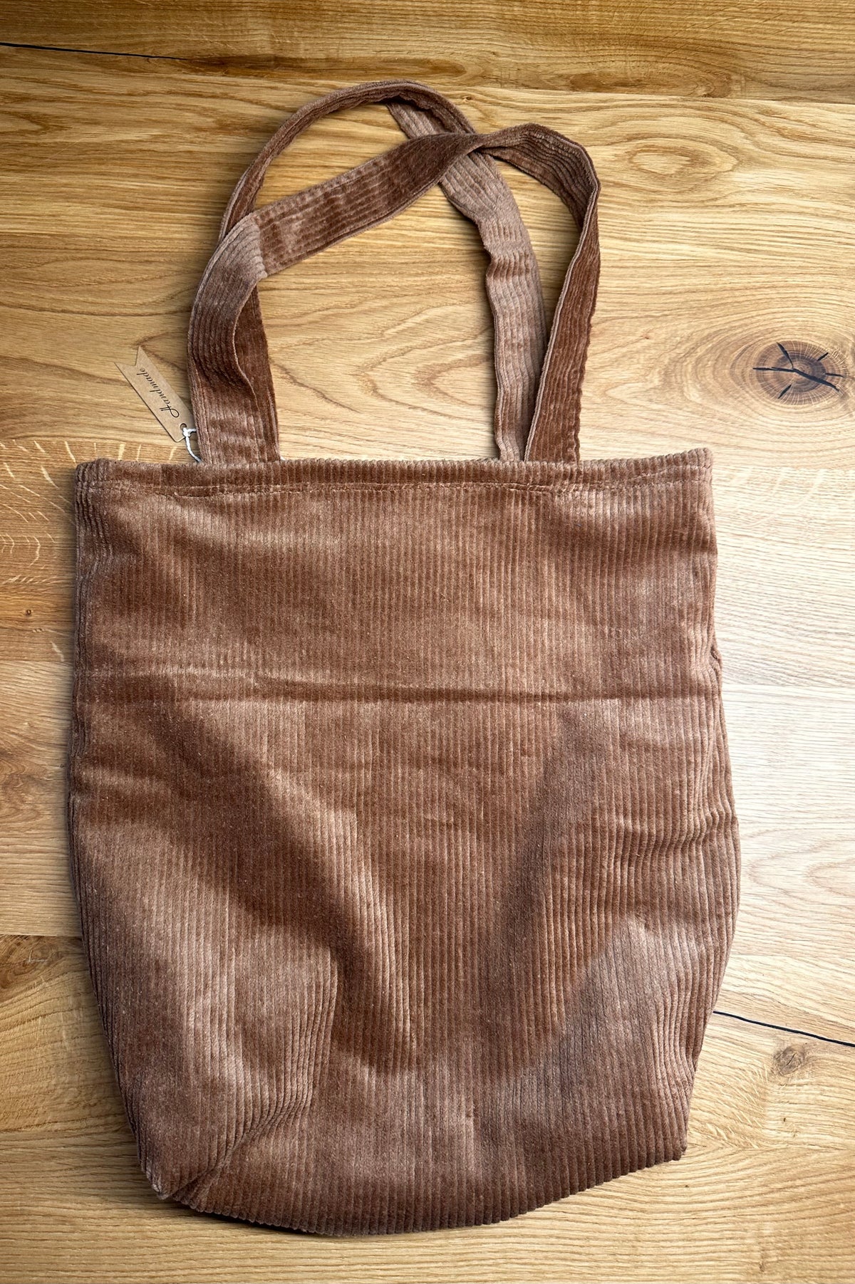 Shoppertasche - Cord - Braun