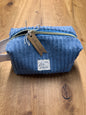 Kosmetiktasche - Cord - jeans-blau Gr. M