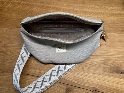 Bauchtasche Gr. M - Beige