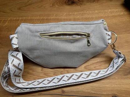 Bauchtasche Gr. M - Beige