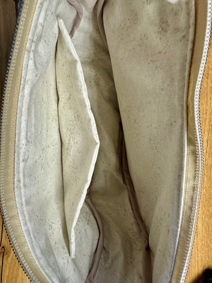 Bananentasche - Cord - beige Gr. S